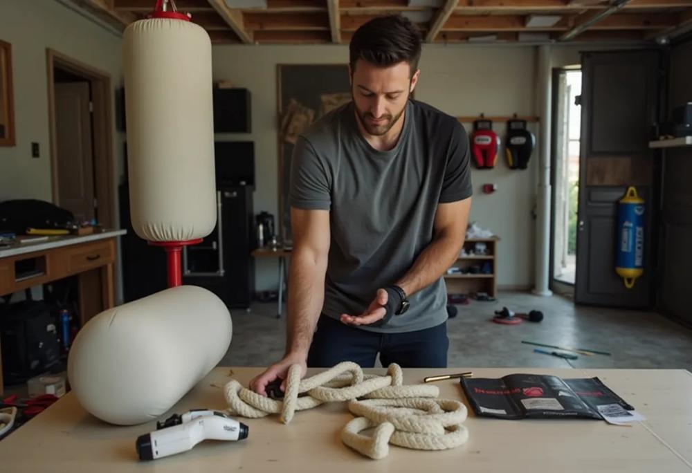 DIY punching bag