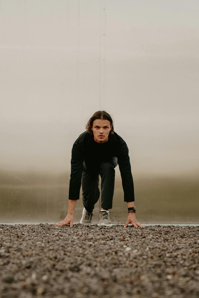 Runner sprint