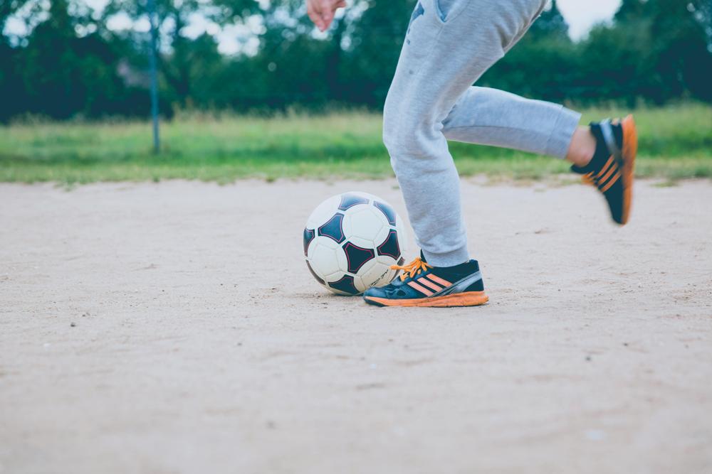 Soccer kick