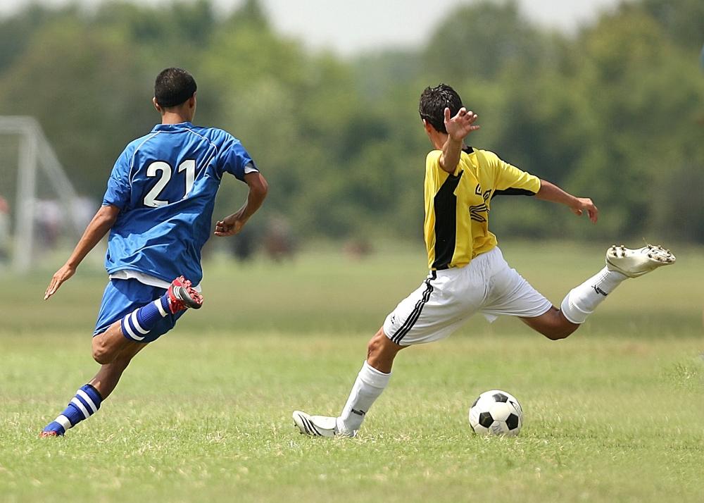 Soccer players